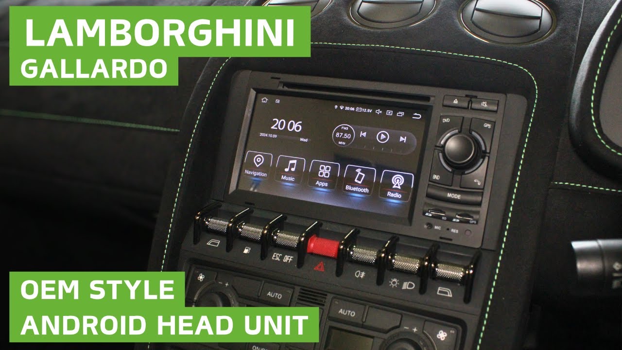 Lamborghini Gallardo | 2003-13 | OEM Style Android Head Unit