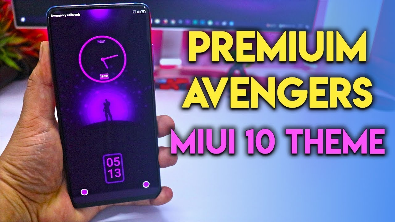 Premium Avengers MIUI 10 Theme With 20 Wallpapers BEST MIUI 10 Theme