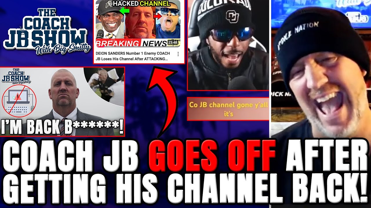 Coach JB GOES OFF After Getting His Channel Back!