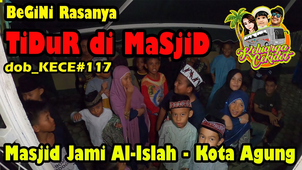 BEGINI RASANYA TIDUR DI MASJID PAKAI CAMPERVAN | CAMPERVAN INDONESIA | BUSLIFE #117