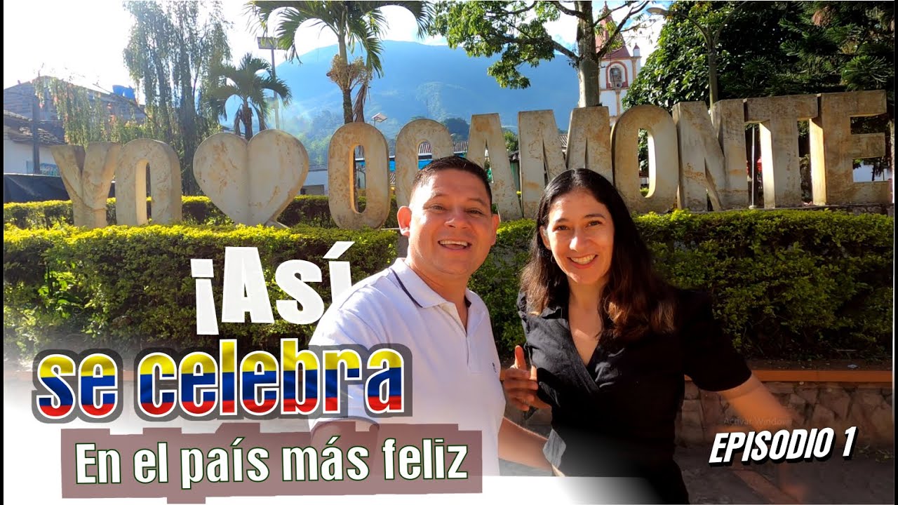¡Así se celebra en el país más feliz! 🎊 | Ocamonte 2025.#ColombiaFeliz #trave l#DestinosIncreíbles
