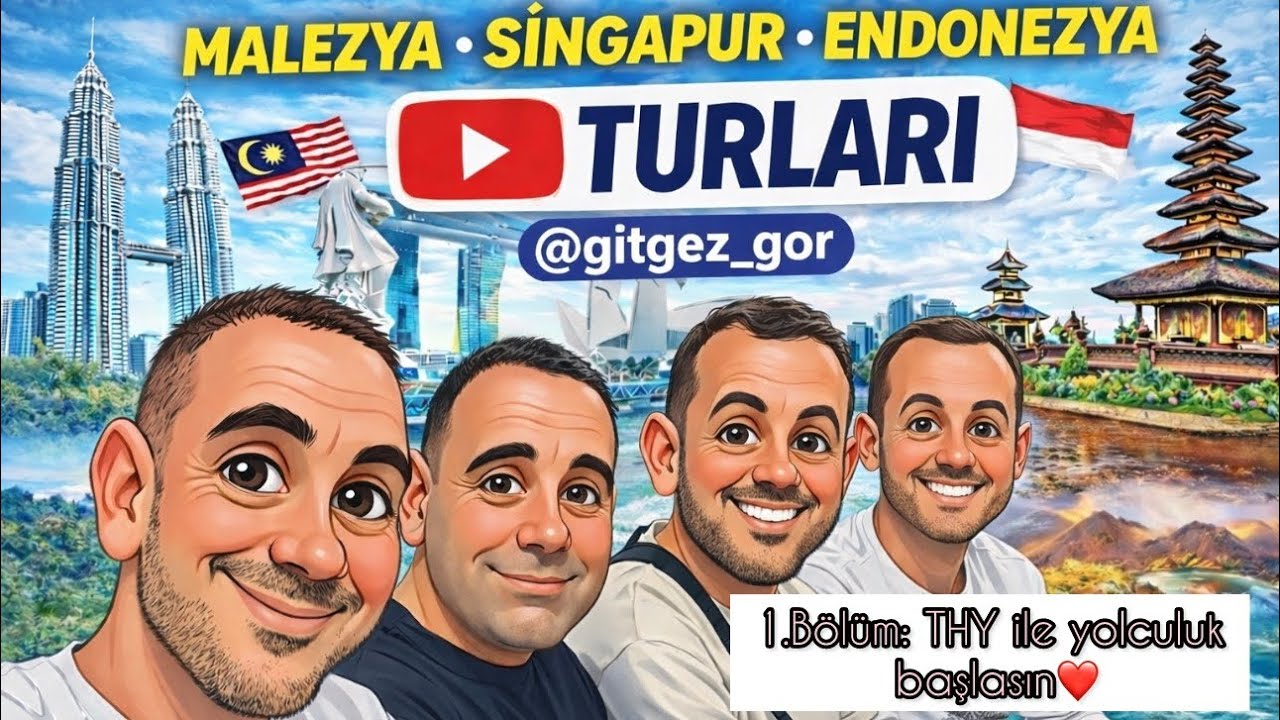 4 Günde 3 Ülke Mümkün mü? #Malezya 🇲🇾 #Singapur 🇸🇬 #Endonezya 🇮🇩#travel  #vlog #asia 