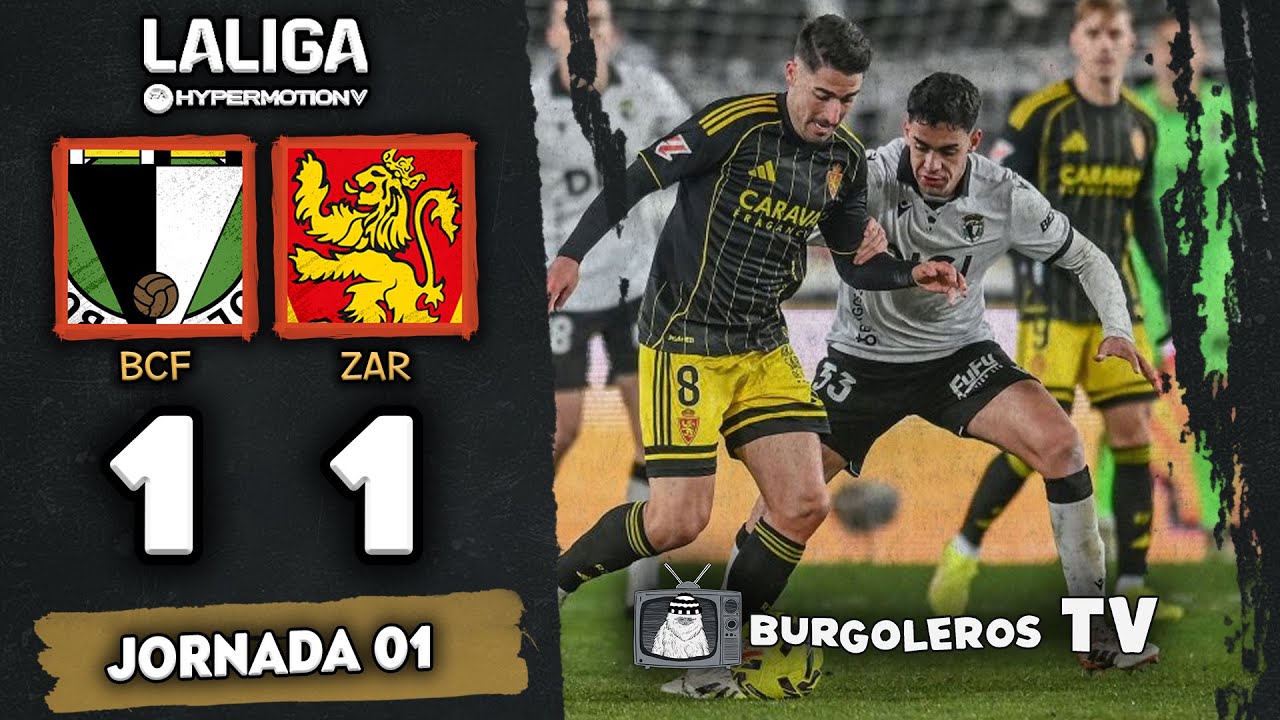 BURGOS CF - REAL ZARAGOZA (1-1) | POST-PARTIDO | Jornada 19 | Diego Arce