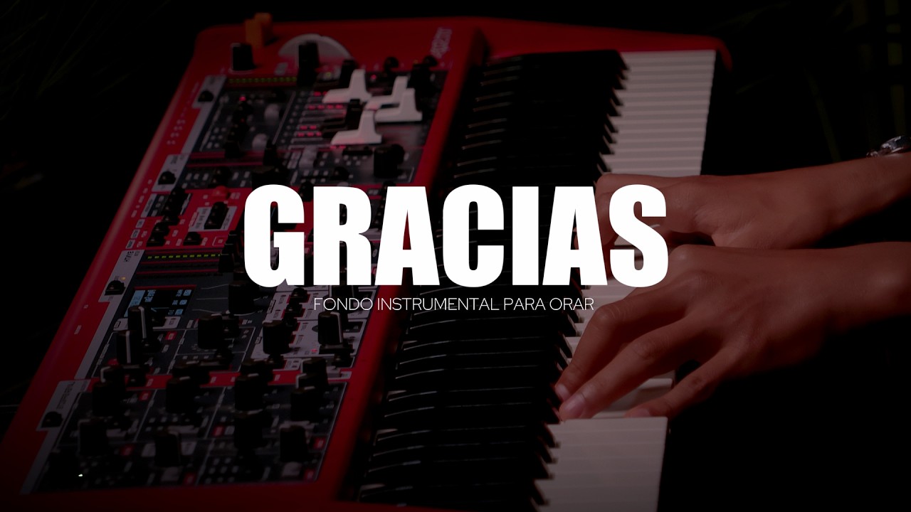 PIANO INSTRUMENTAL PARA ORAR - GRACIAS -  UN MOMENTO PARA ESTAR CON DIOS