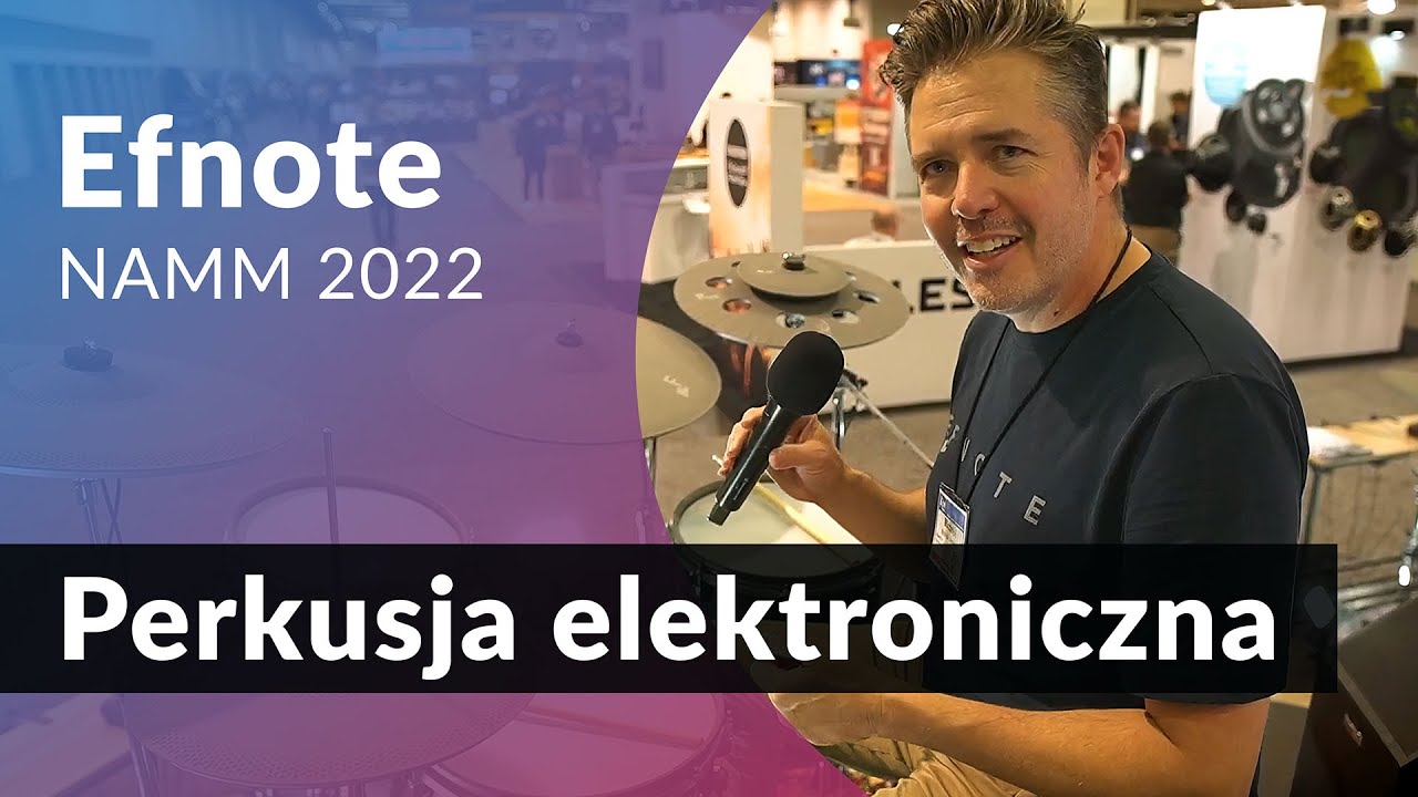 Efnote 7: Perkusja elektroniczna od Artesia Pro [NAMM 2022]