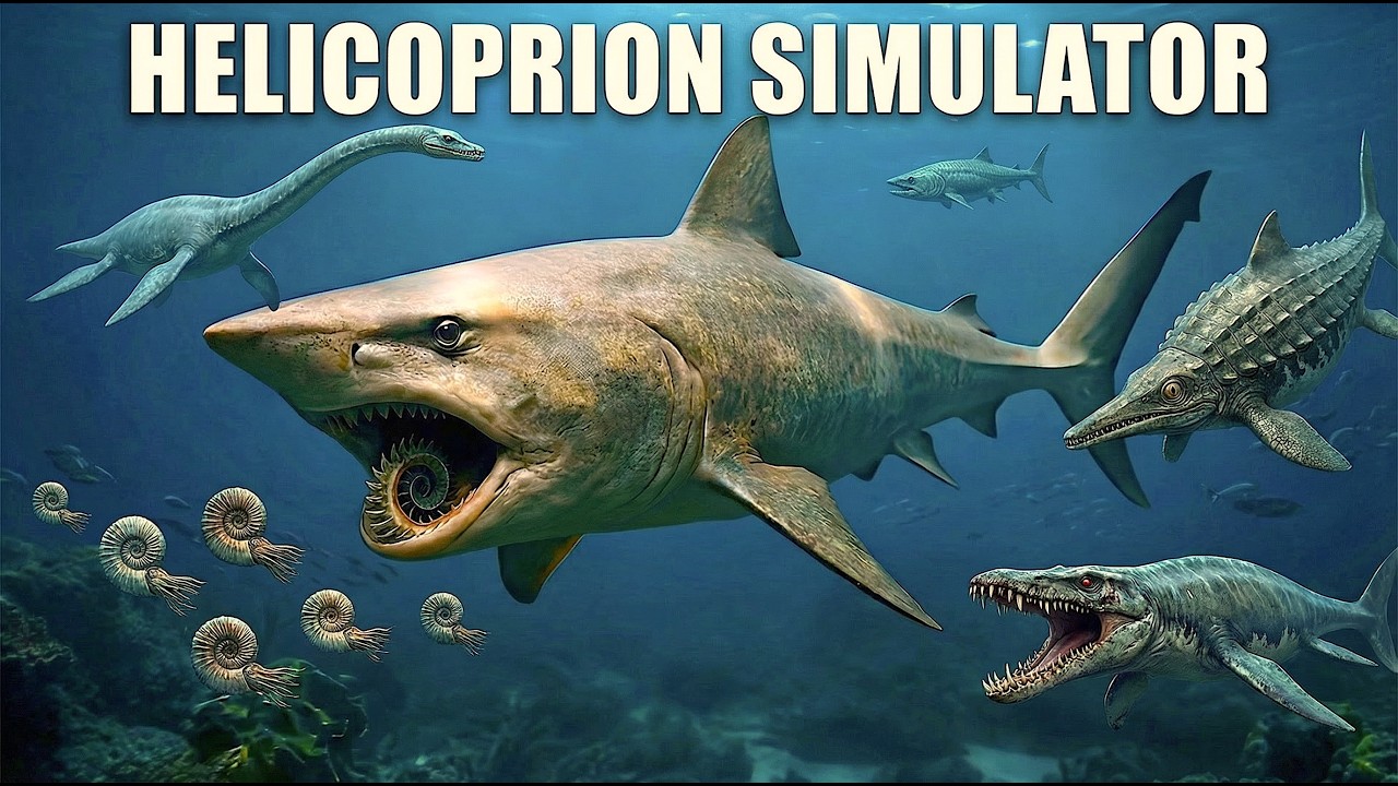 Helicoprion Simulator, Dinosaur simulation games for Everyone
