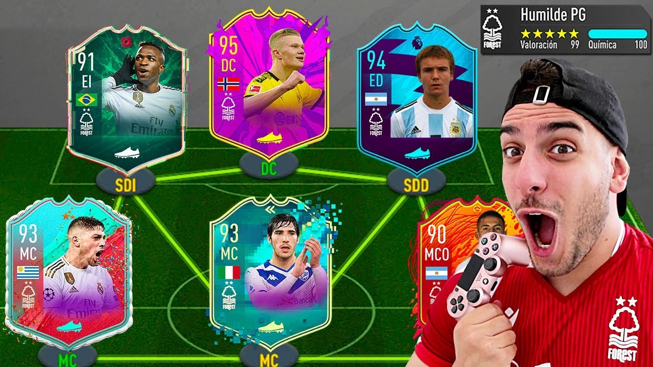 PLANTILLA del MODO CARRERA en ULTIMATE TEAM