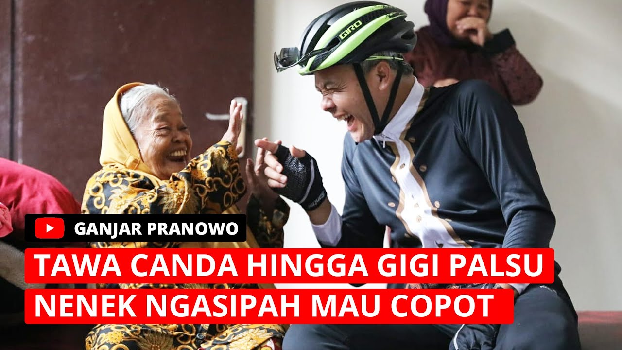 Canda Tawa dengan Nenek Ngasipah Sampai Gigi Palsunya Nyaris Copot