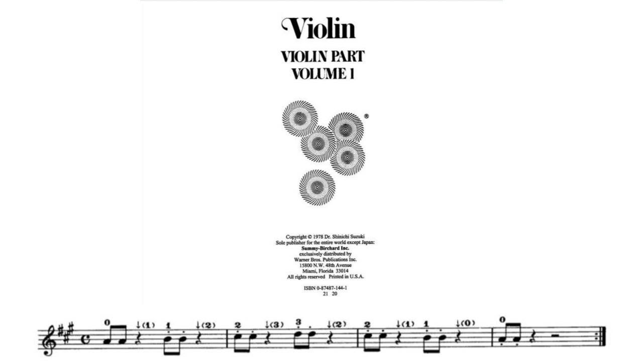 #7 Exercises for Quick Placement of the Fingers | Suzuki Violin Book 1