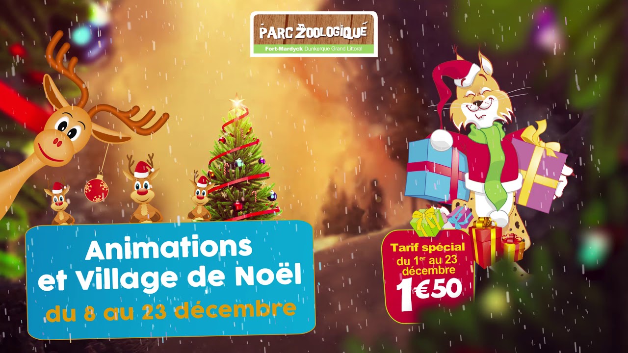 NOEL AU PARC ZOOLOGIQUE DE FORT-MARDYCK