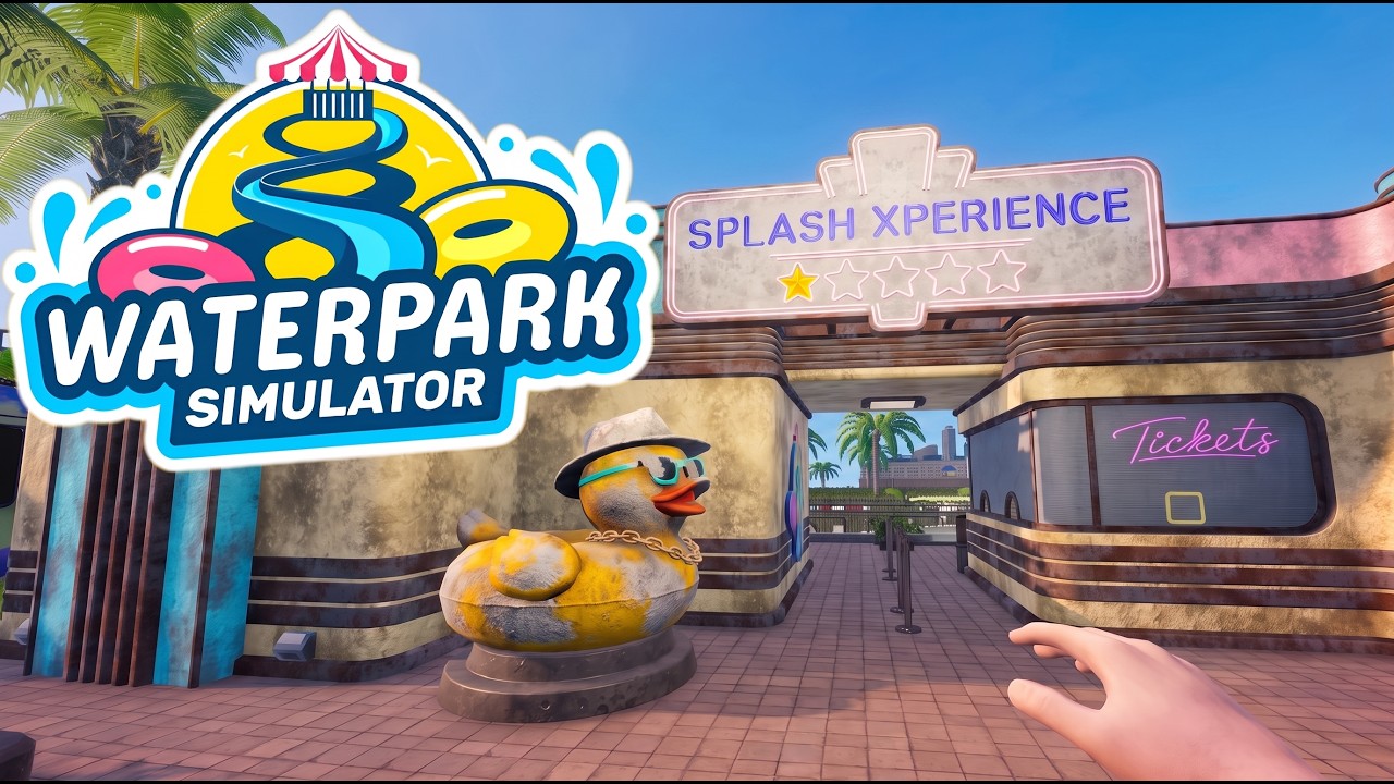 Waterpark Simulator 1.0 НАКОНЕЦ-ТО ВЫШЕЛ! | Waterpark Simulator | Часть 1