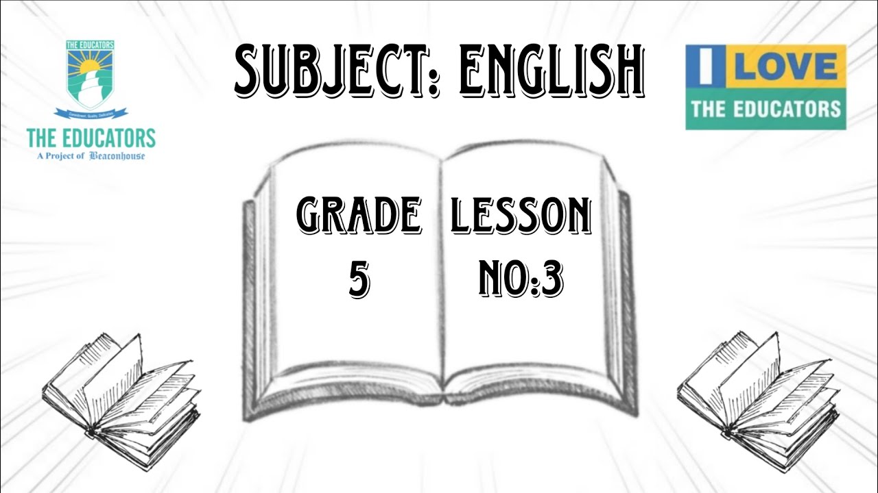 English Grade 5 ( Lesson #3 )