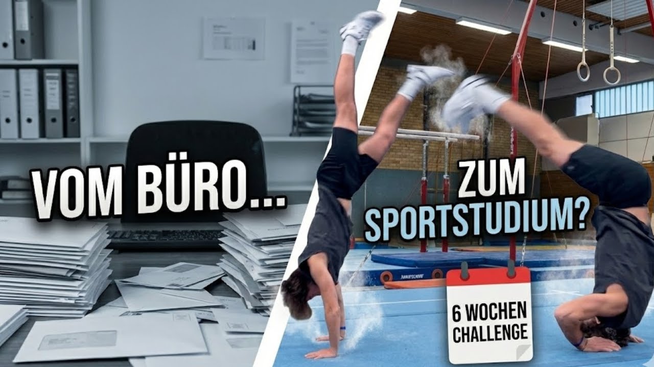 Nach nur 1 TAG im Büro GEKÜNDIGT!  Mein Weg zum Sportstudium