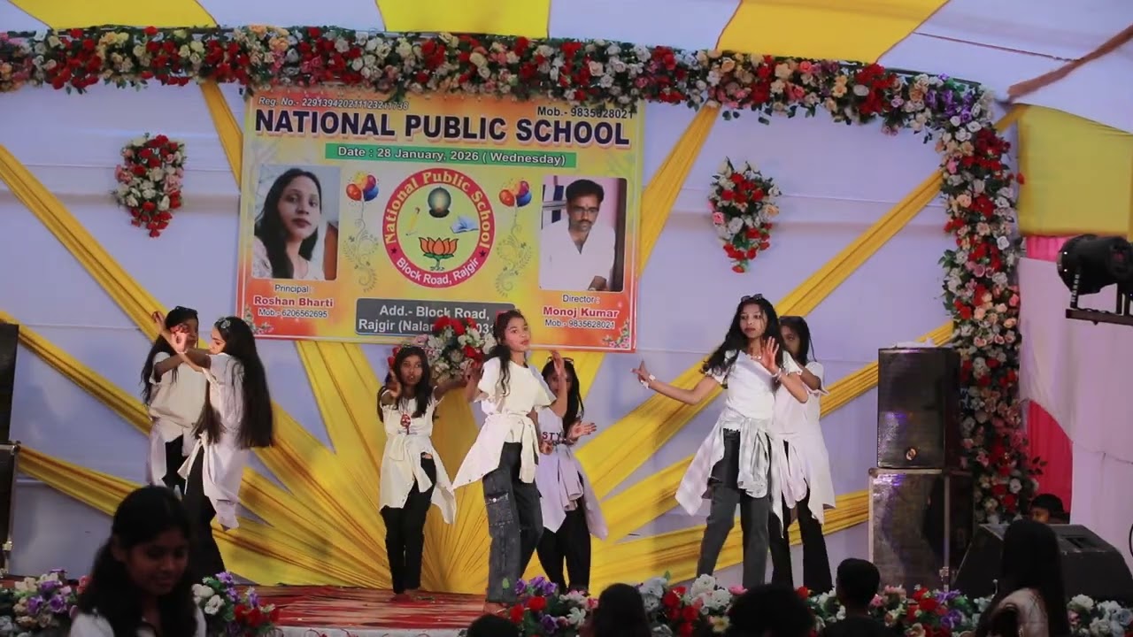 Uyi Amma dance performance by National Public School, Rajgir 