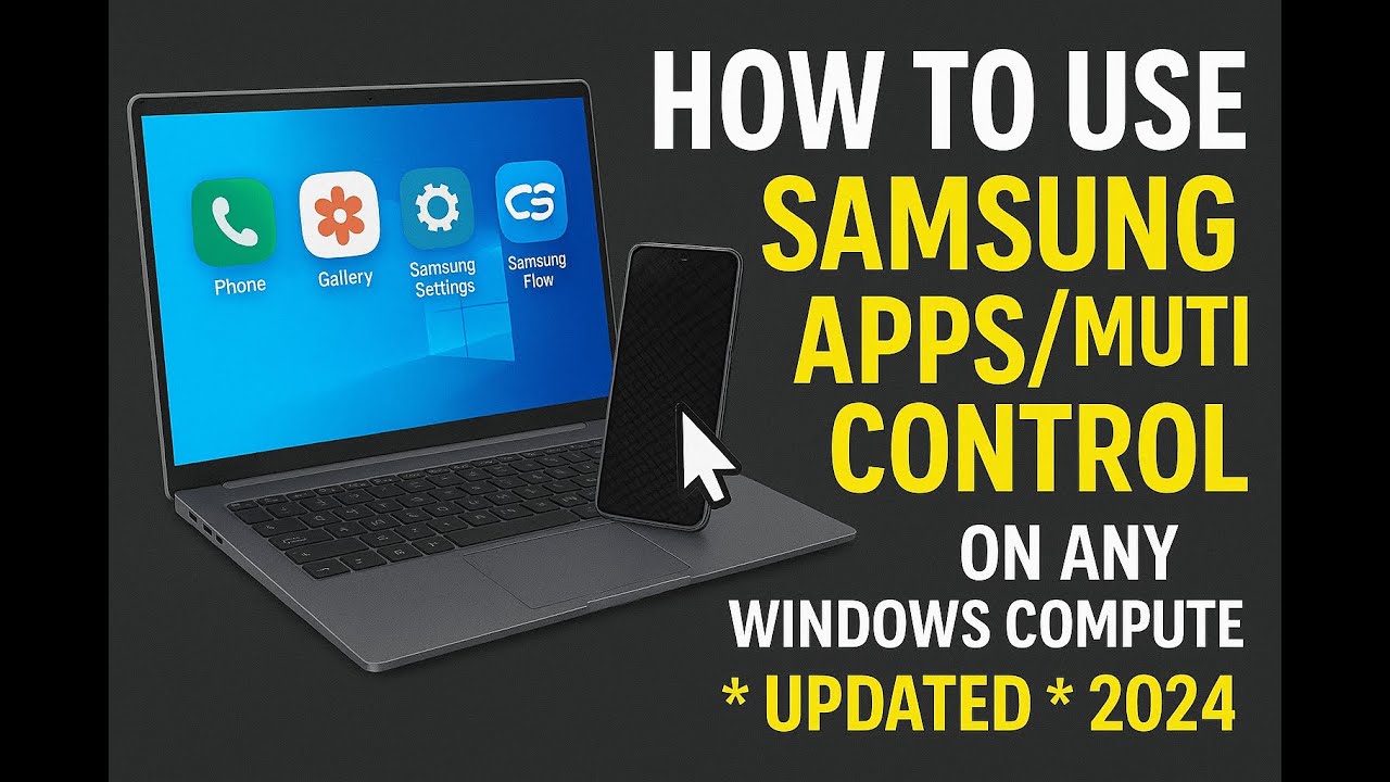 🔥 How to Use Samsung Multi Control on ANY Windows PC! (Updated 2025) 💻📱