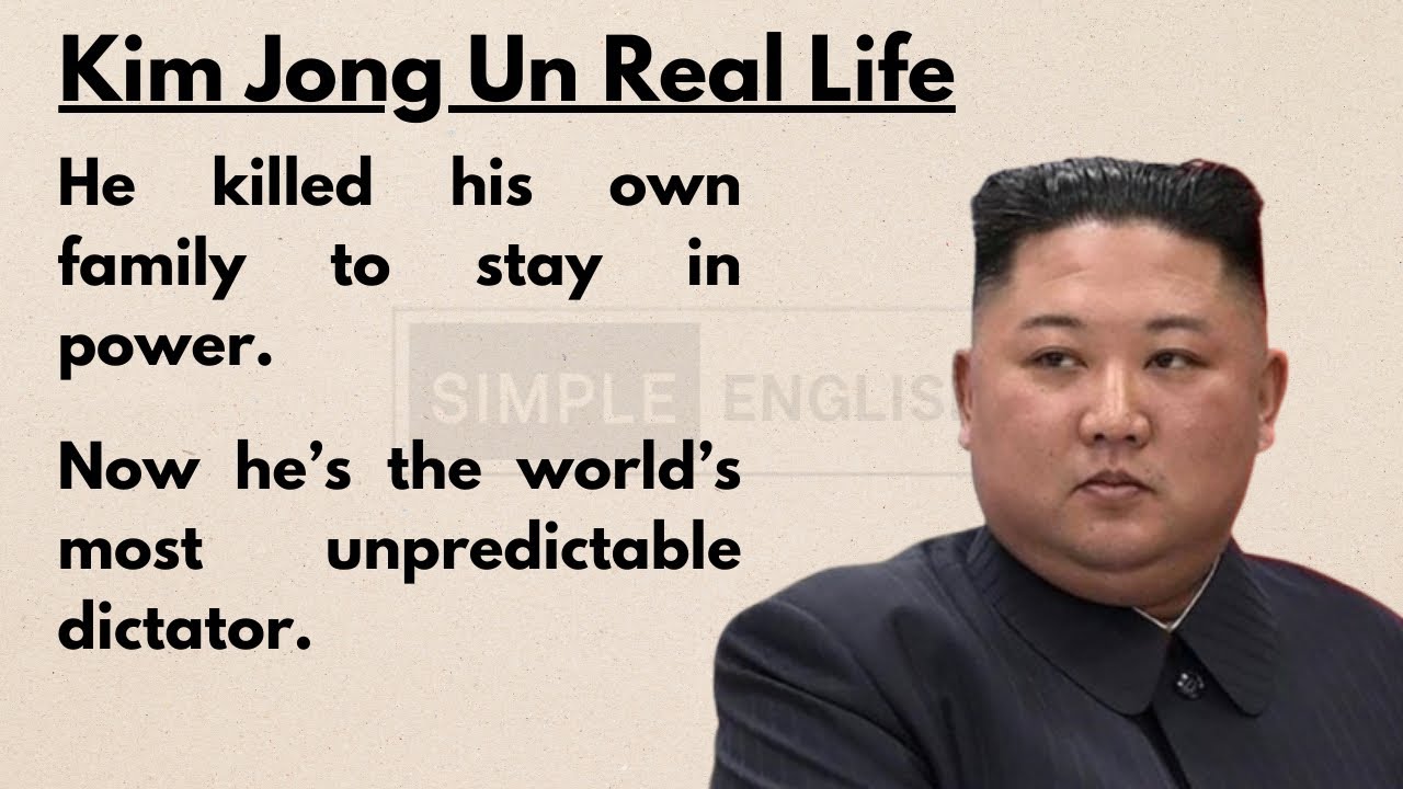 The TRUTH about Kim Jong Un that you don't know | Daily Life in North Korea || Learn English 🔥