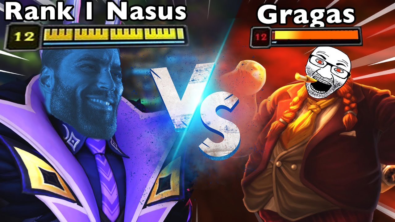 Rank 1 Nasus Stomping Malding Gragas from weakside S13! | Carnarius | League of Legends