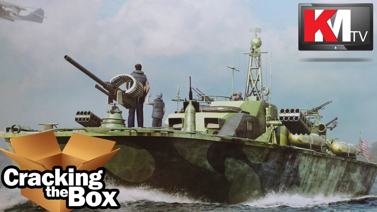 Unboxing Merit's 1/48 Elco 80' PT Boat (late version)