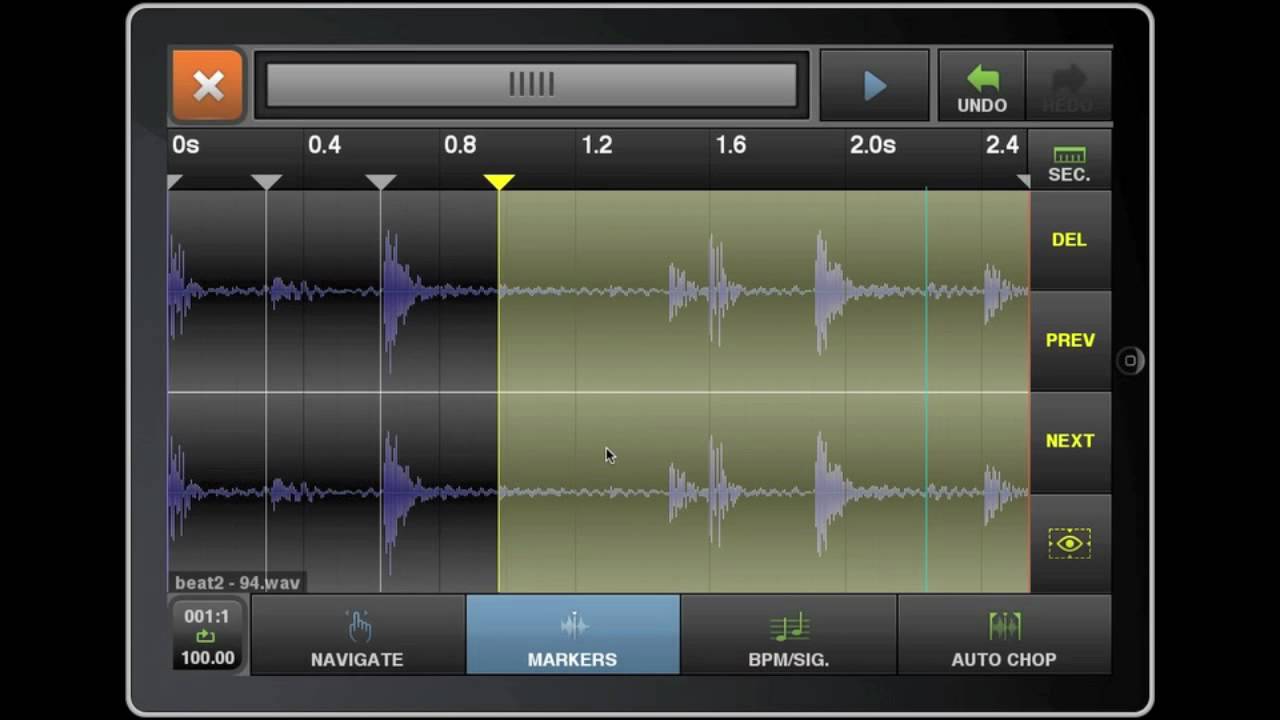BeatMaker 2 - Chop Lab & Time-Stretch tutorial