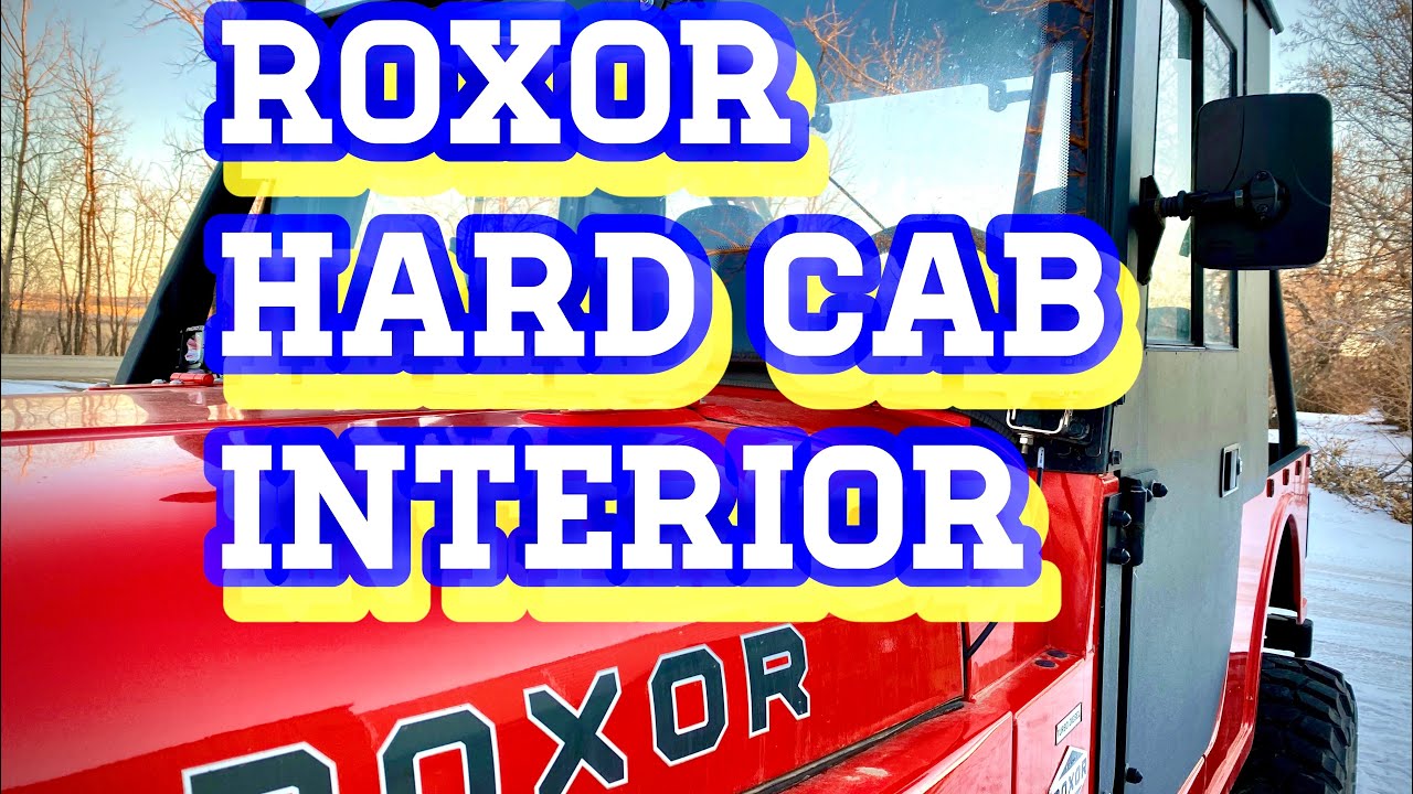 Mahindra Roxor Hard Cab inside view.....
