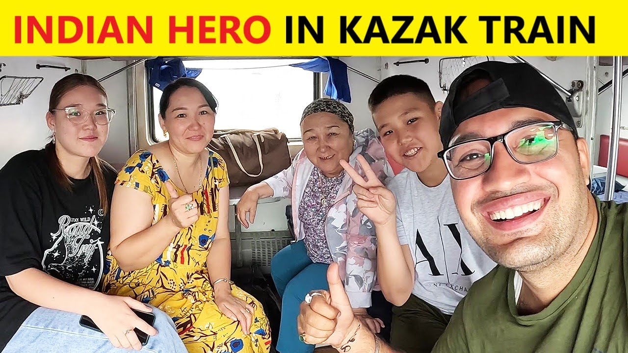Became a celebrity in a 3rd class train of Kazakhstan