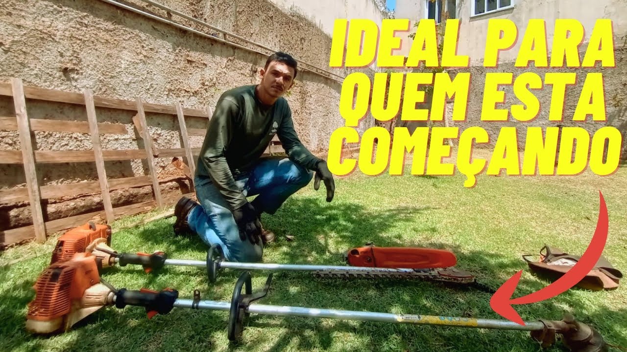 MULTIFUNCIONAL STIHL KA 85 E KA 120 IDEAL PARA QUEM ESTA COMEÇANDO