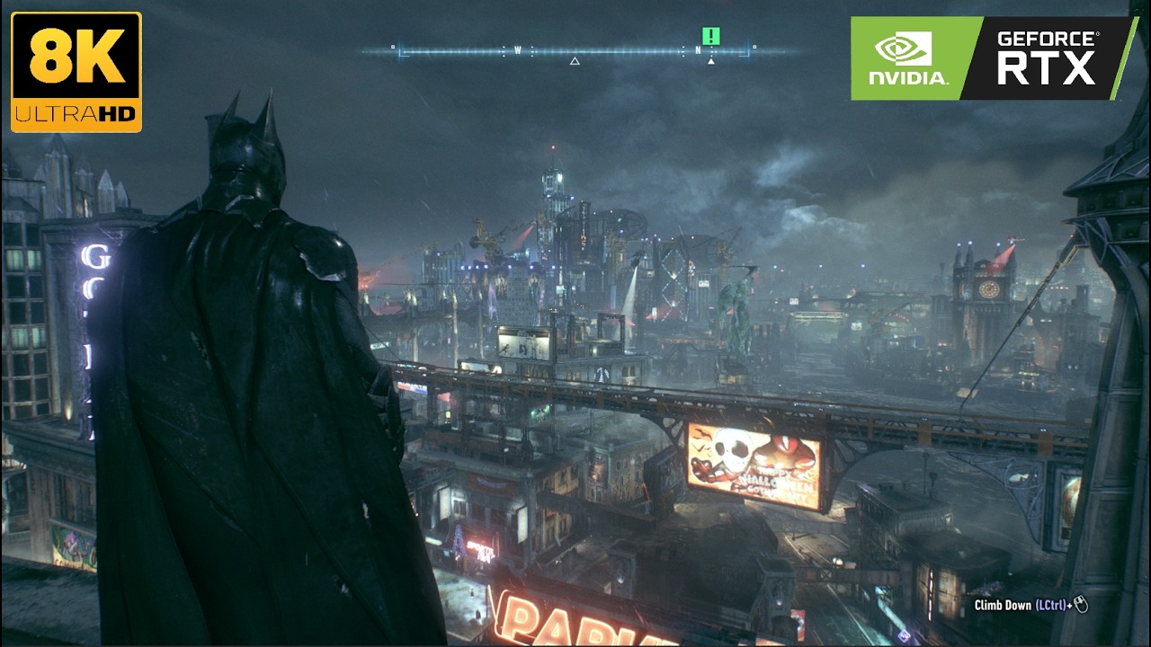 Batman  Arkham Knight 8K UHD RTX3070 240FPS