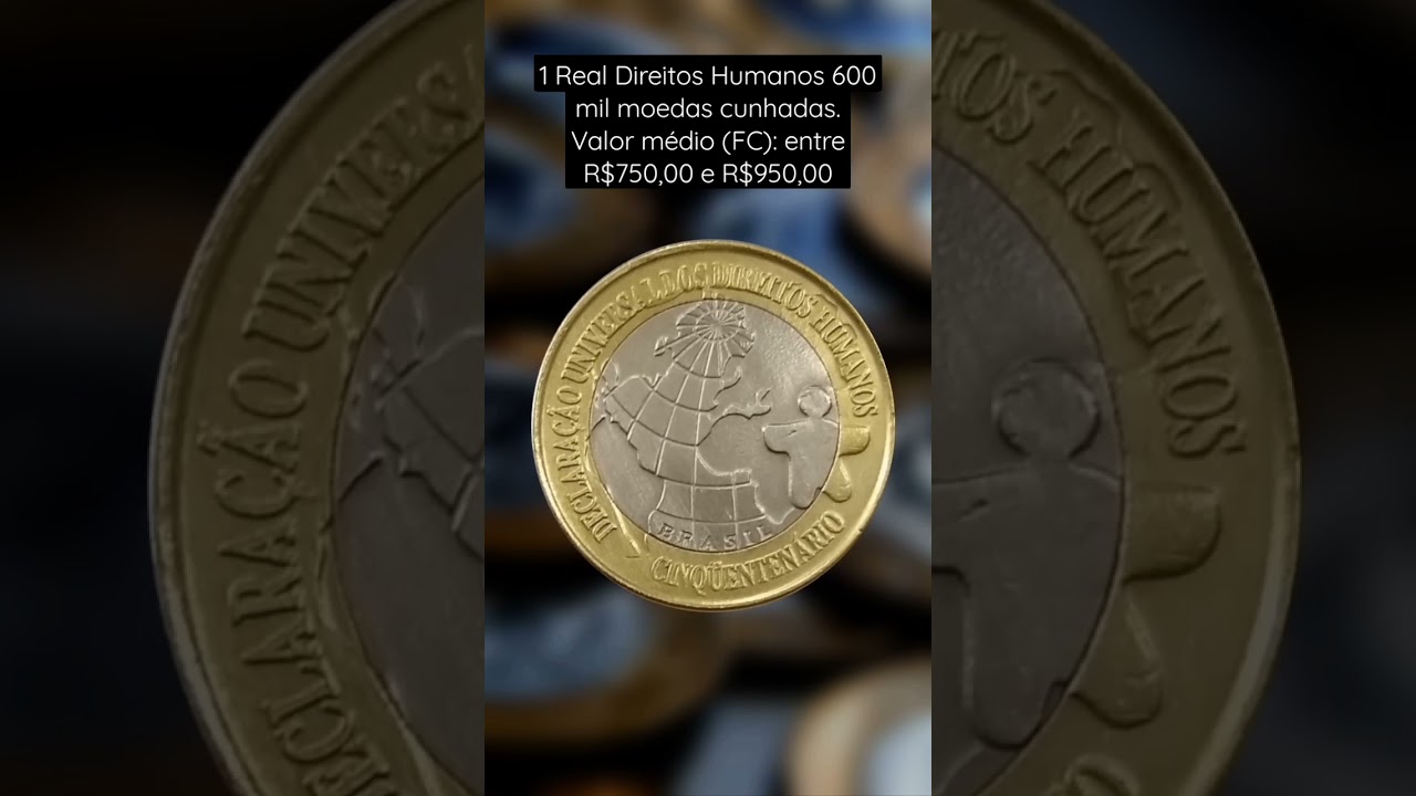 Moedas de 1 real valiosas | Numism&aacute;tica #01