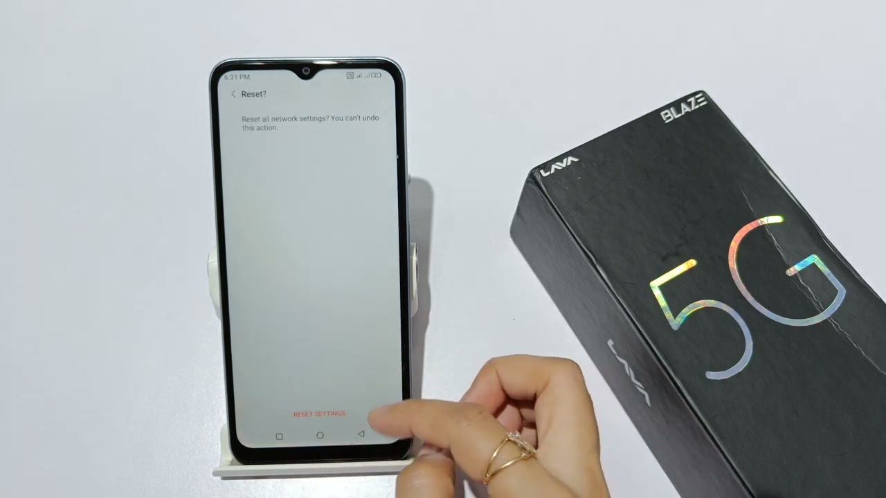 How to reset network in lava blaze pro | Lava blaze 5G me wifi reset kaise kare