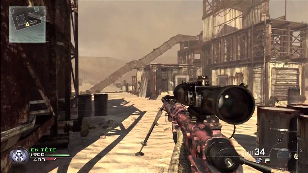 MW2 - Très très GROS RAGEUX  sur mw2 en 1v1