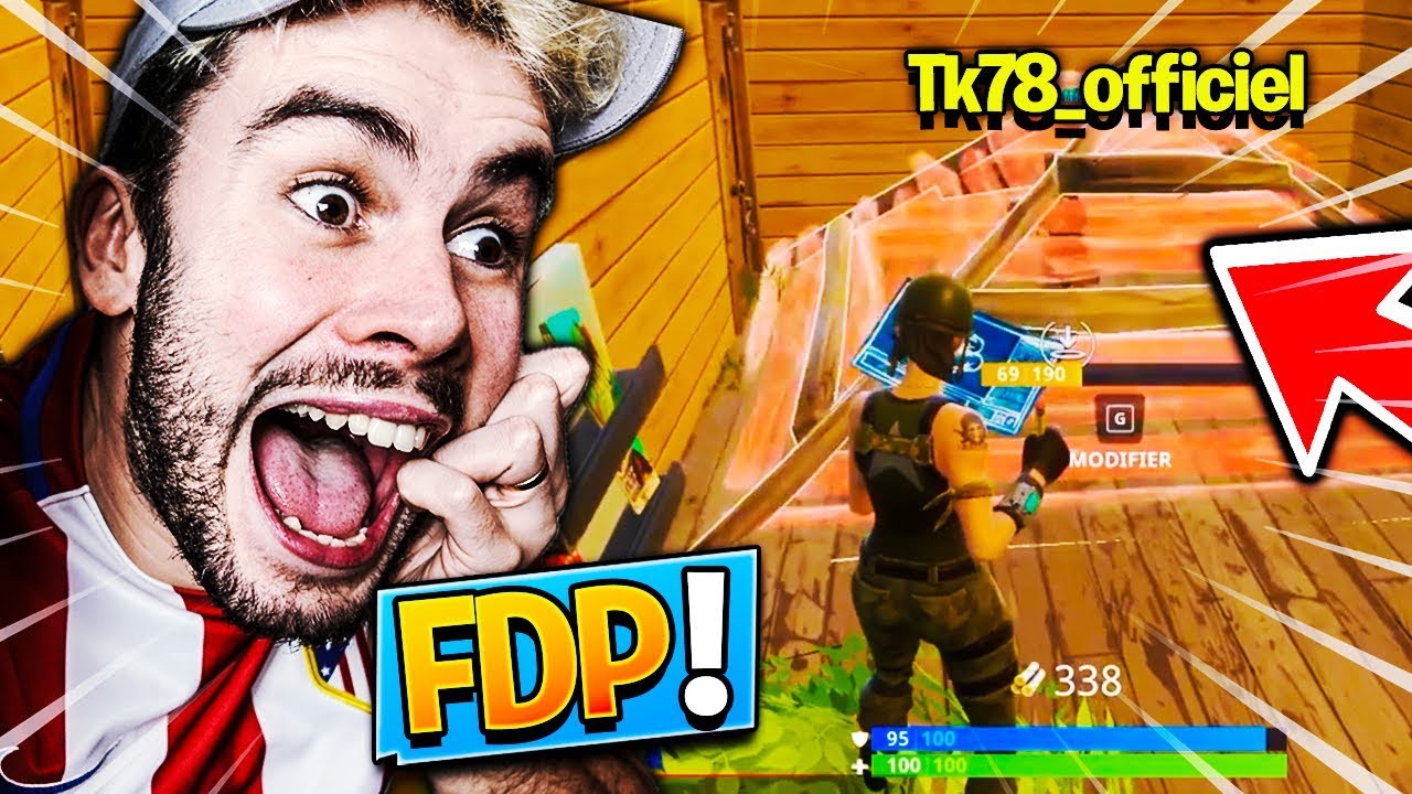 CE PRANK A FAIT CRAQUE THEKAIRI78 SUR FORTNITE !!