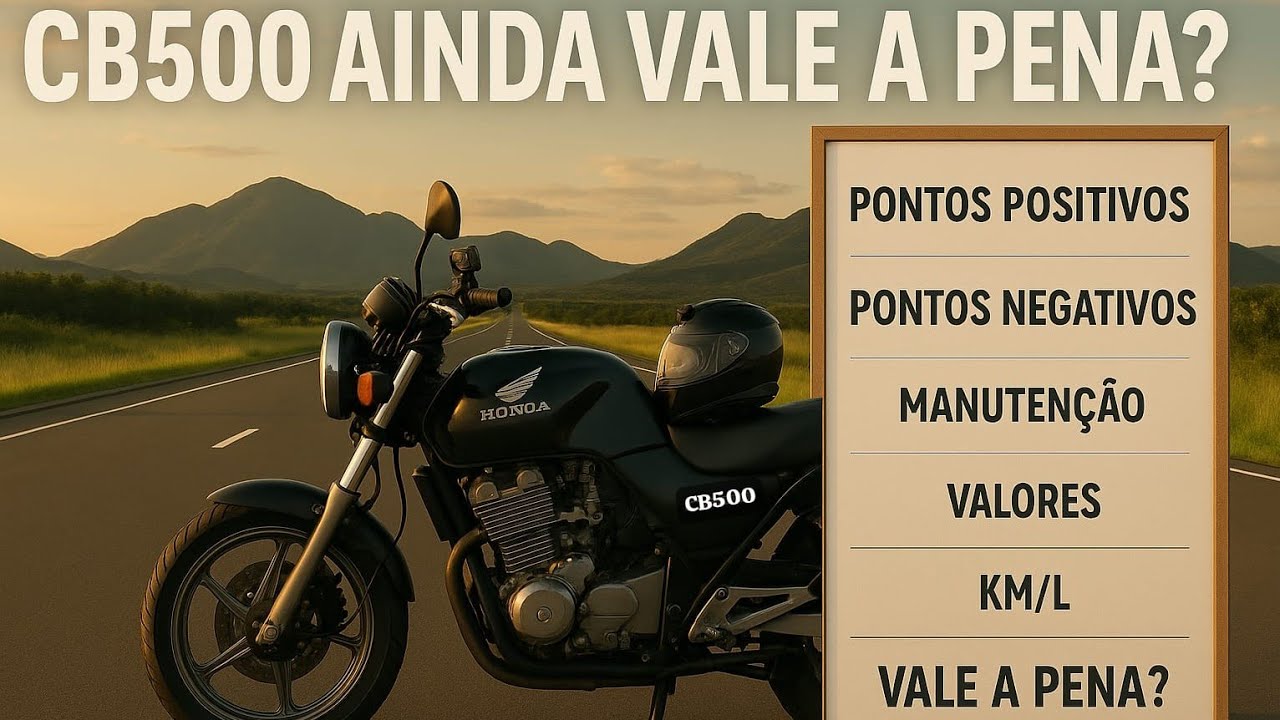 Ainda vale a pena CB 500 ? PQ vendi ? Tudo que vc precisa saber sobre a  CB 500 CARBURADA