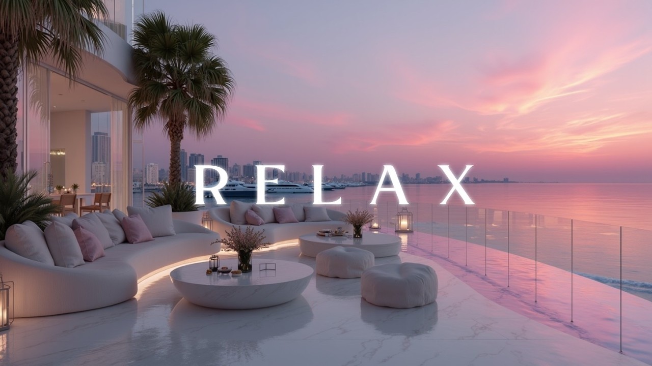 Роскошный Chillout Lounge ~ Золотой закат | Расслабляющая эмбиент-музыка