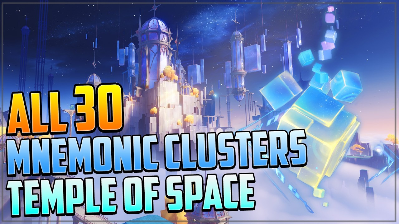 ALL Mnemonic Cluster Locations | Temple of Space | Genshin Impact 6.5