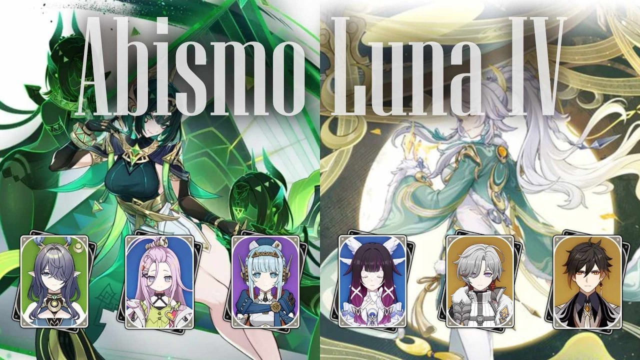 Abismo 6.3 Luna IV | Nefer Lunarcharge | Zibai archon lunarcrystalize | #genshinimpact #abyss #fy