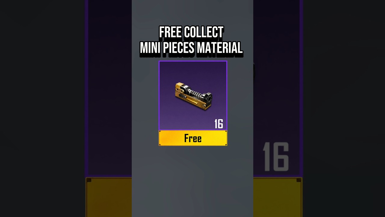 Free Materials 😲 #pubgmobile #pubg