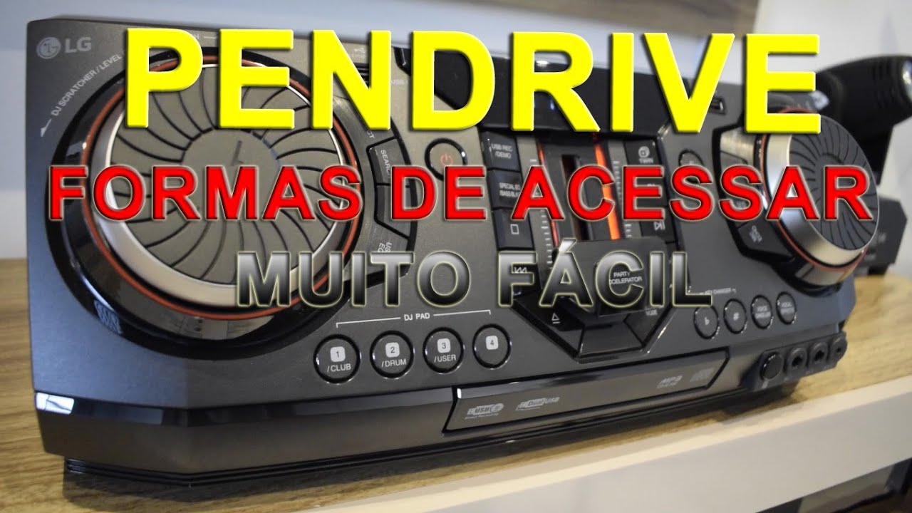 PENDRIVE NO CL88 LG XBOOM COMO USAR
