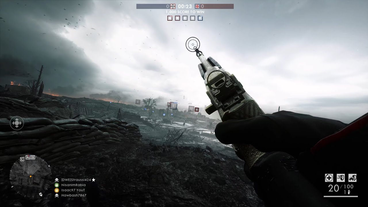 Battlefield 1: Conquest gameplay (No Commentary)