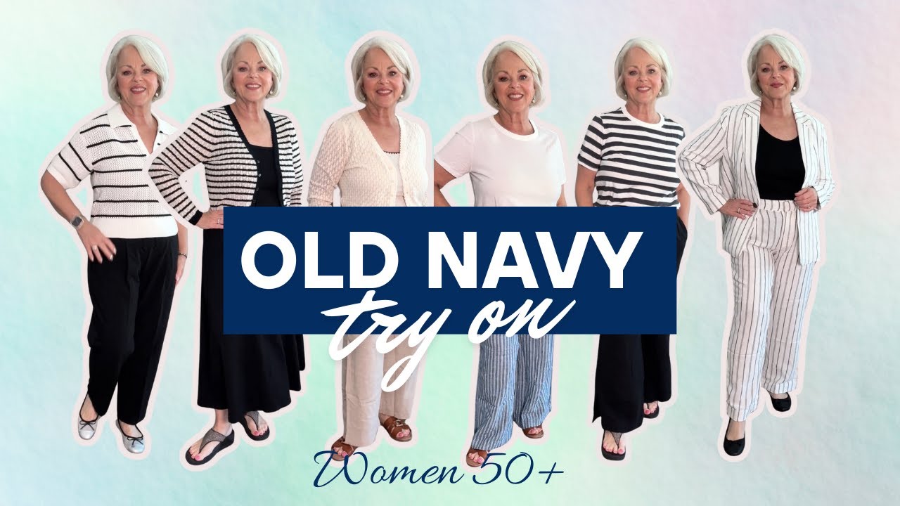 My Largest Old Navy Haul For Women Over 50 | The Good, Bad & Ugly #fashionover50 #affordablefashion