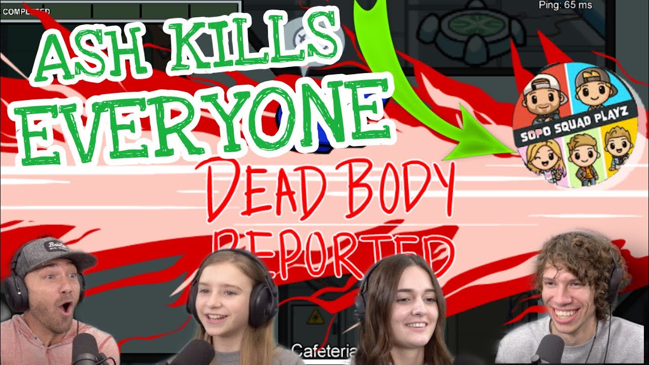 Among Us But Ash Kills Us All In 9940 IQ Play No One Suspected VS Sopo Squad Playz!!