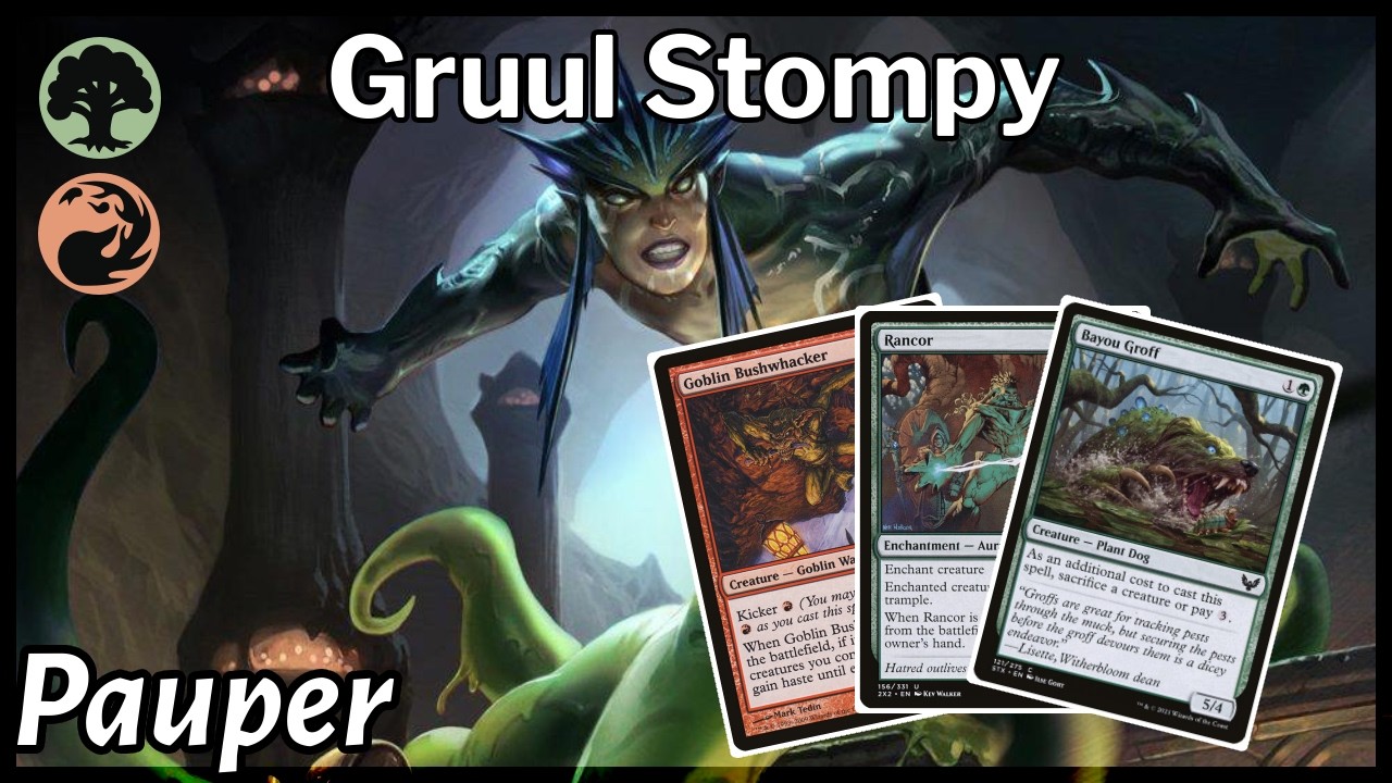 Does Bayou Groff fix Red Aggro?? | MTGO | Pauper