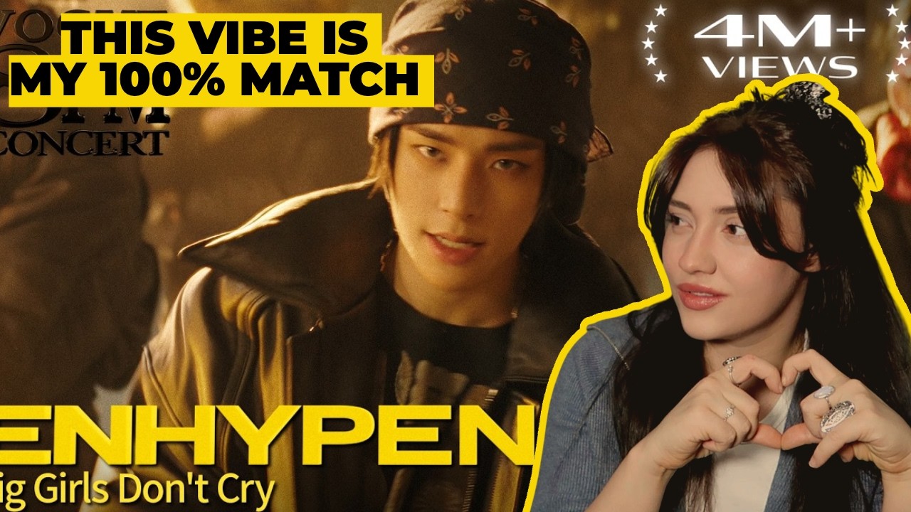 DANCER REACTS TO ENHYPEN BIG GIRLS DONT CRY FOR VOGUE KOREA // 1st time reacting to these boys