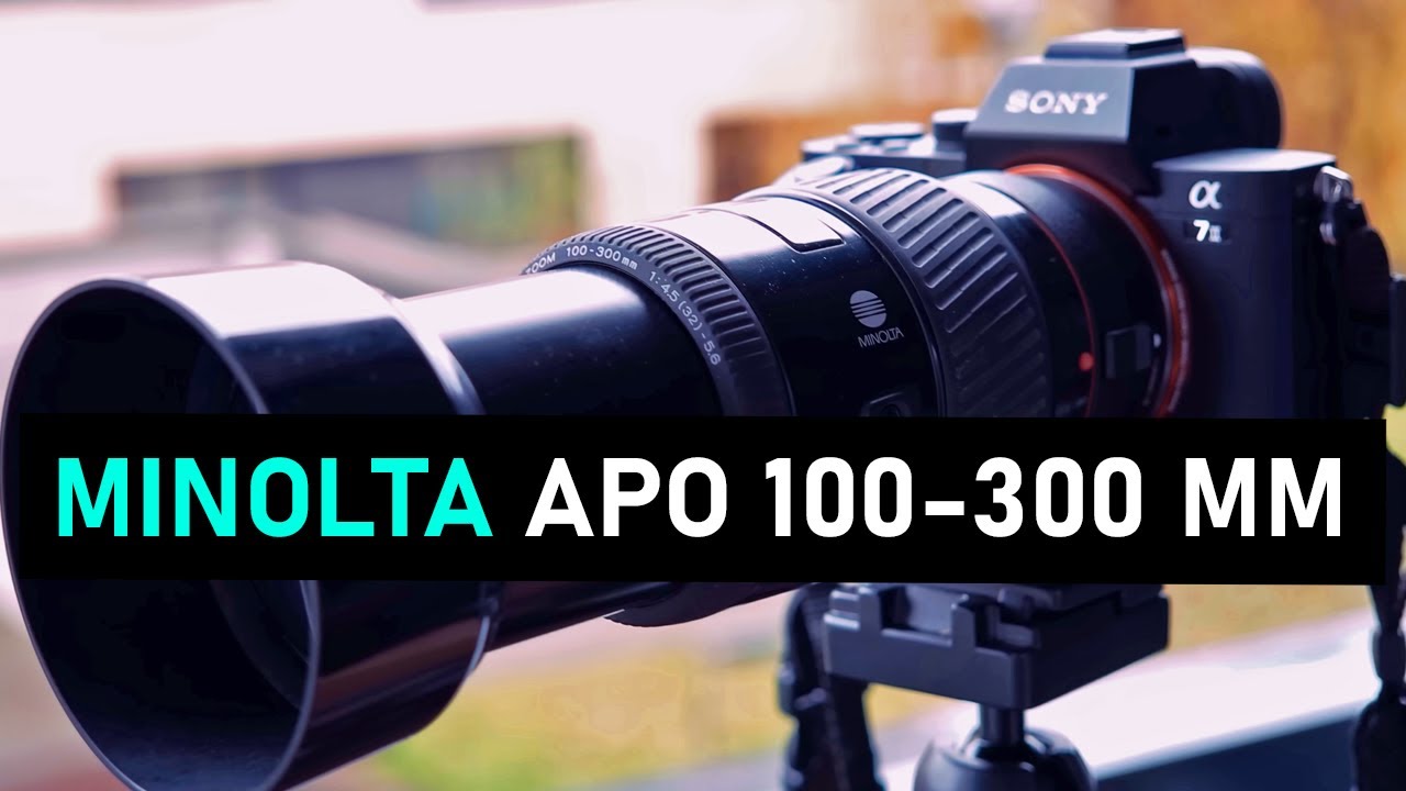 Minolta APO 100-300mm REVIEW #sonyalpha #minolta
