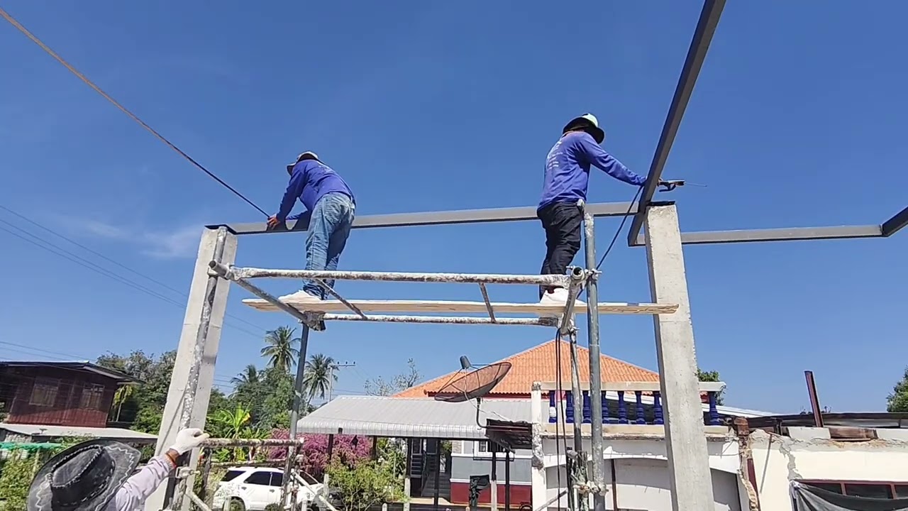 งานโครงหลังคา