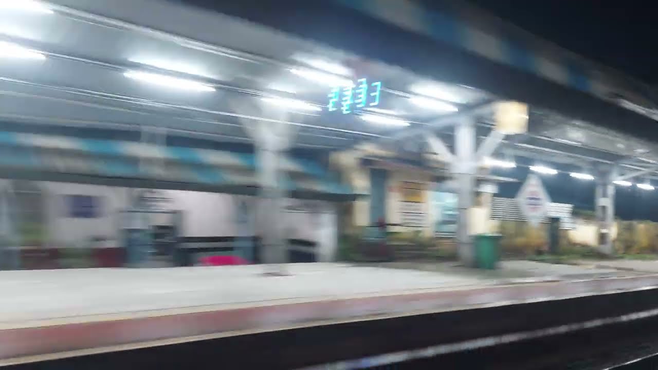 40 Minutes long Night ICF Track sounds | Relaxing train sounds for sleep | Clear ICF Track sounds
