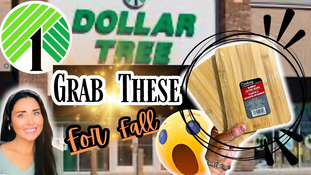 DOLLAR TREE Bamboo cutting board crafts, & hacks for FALL . Easy DIY decor to spruce up for fall!