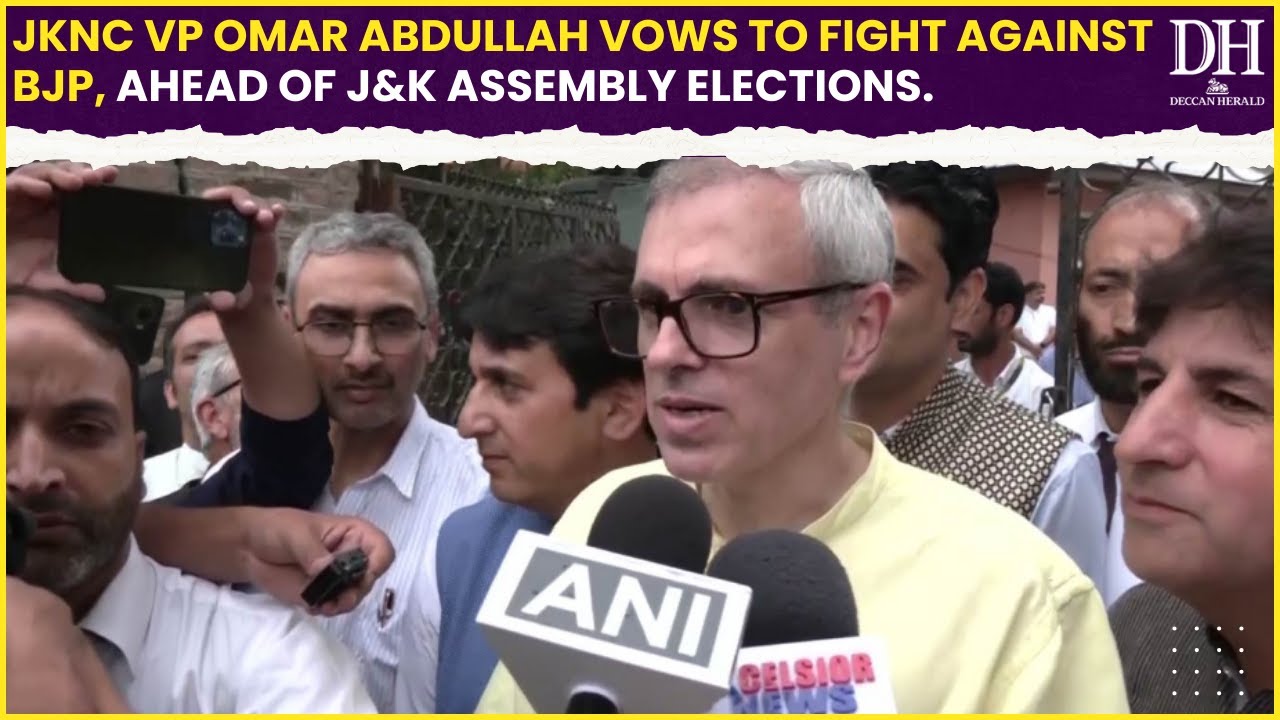 J&K assembly elections | &ldquo;We aim to fight against BJP&hellip;&rdquo;: JKNC Vice President Omar Abdullah