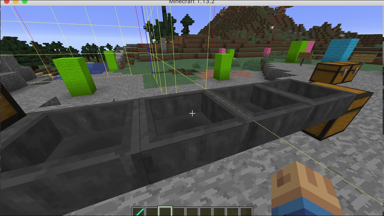 Hopper Chunk Border Test