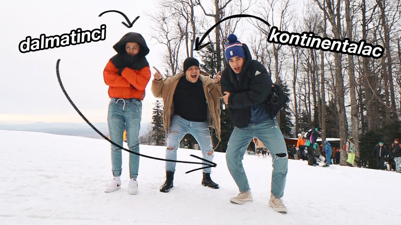 2 dalmatinca i 1 kontinentalac na Sljemenu