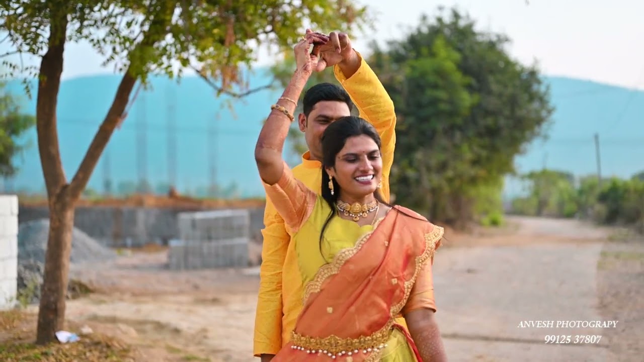Santhosh Patel Haldi Cinematic by Anvesh Digital -9912537807 #weddingphotography #photography 